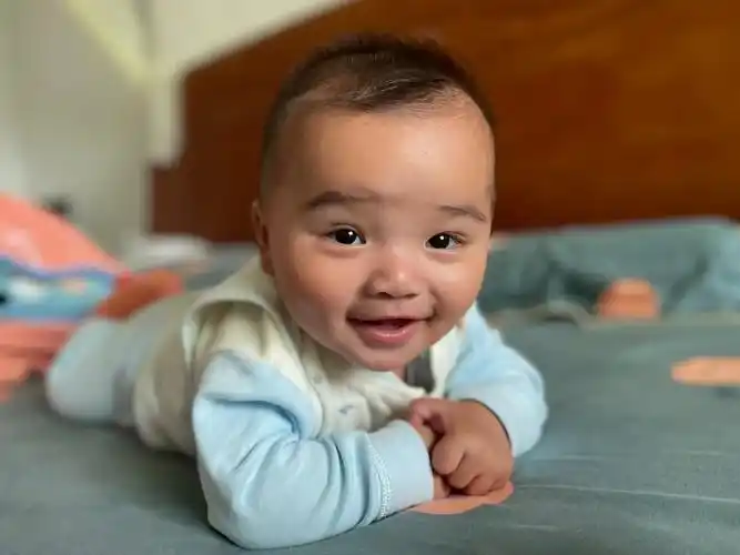 我的baby 笑着笑着就长大了#最纯真的笑容 #宝宝的笑容也 - 抖音