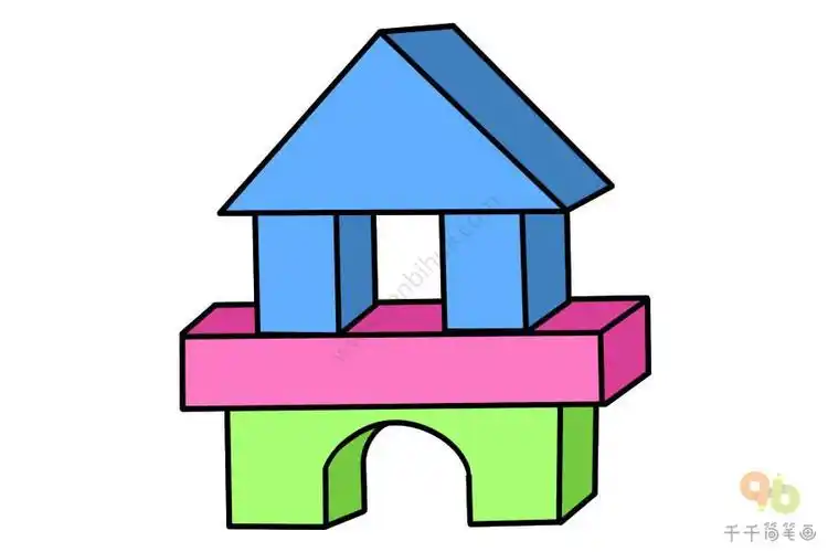 幼儿园我的玩具简笔画