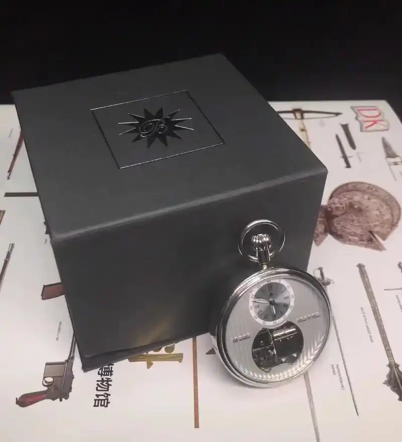 完美.德国音乐怀表 御爵reuge机芯瑞士机械音乐盒怀表 德 - 抖音