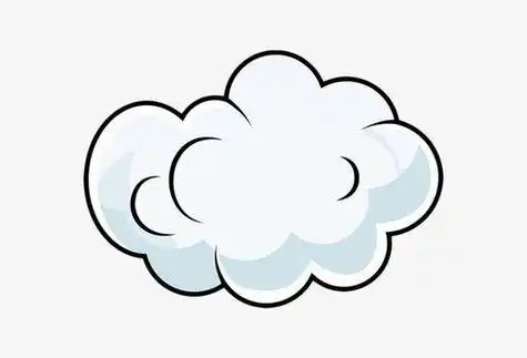 云朵分步简笔画卡通可爱多云天气小元素手绘小云的简笔画图片大全不同