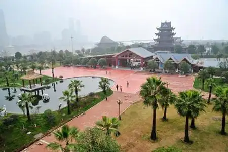 长沙橘子洲沙滩游乐园