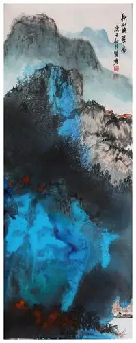 「艺惠藏」瞿塘35幅精品泼墨山水画作品集