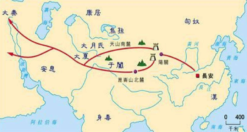 陆上丝绸之路经过最广的气候区