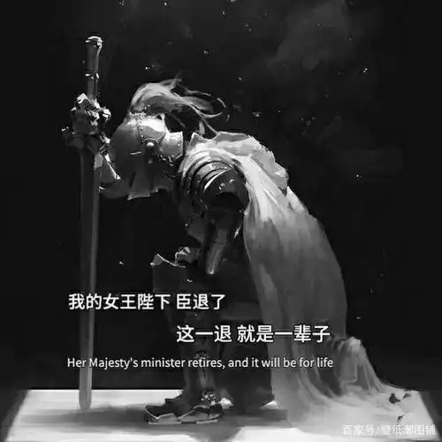 我的女王陛下,臣退了.这一退,就是一辈子!