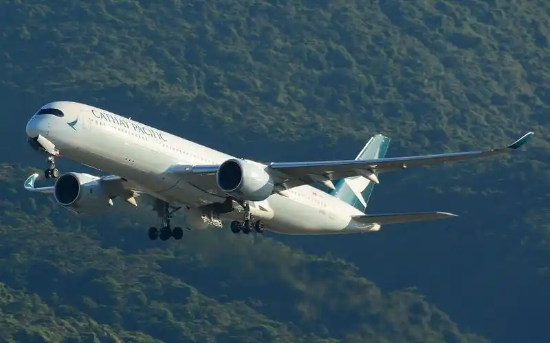 简单飞机唯美向客机solo-国泰航空a359-900(simplepalnes)_哔哩哔哩