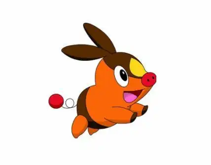 精灵宝可梦图鉴498会从鼻孔里喷射火焰的精灵暖暖猪