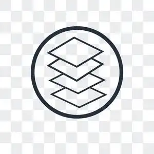 视频播放icon在透明背景上隔离的叠加矢量图标, 覆盖照片