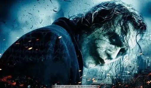 孤独的小丑图背影