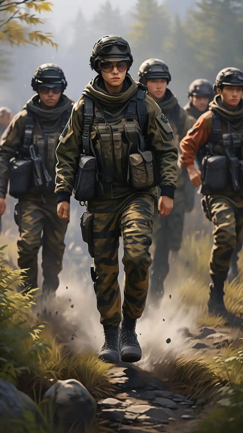 这组特种兵壁纸真的太帅了!