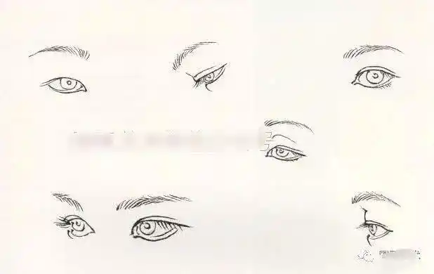 眼睛是面部最重要的器官,因为它不仅传达人物的感情,情绪,通过它琮会
