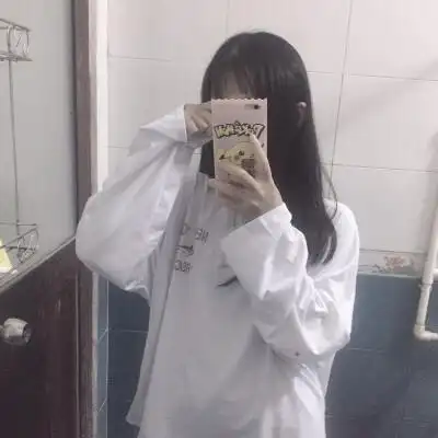 韩系 女生 欧美 半身 唯美 遮脸 镜子照 中式风 安静 可爱 卖萌 个性