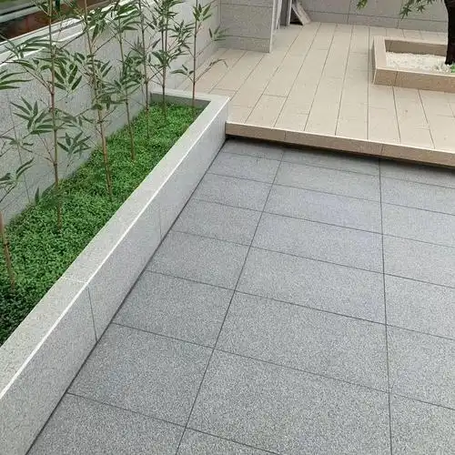 广场砖别墅庭院地砖车库加厚仿石砖花岗岩火烧板室外生态地铺石