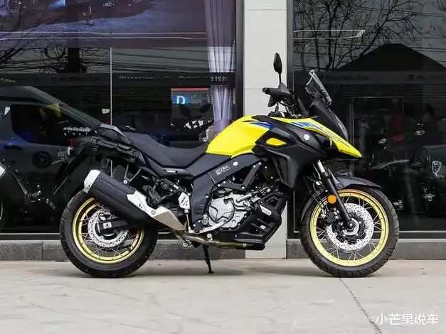 铃木650排量拉力车配20l大油箱满油跑500公里该是没问题