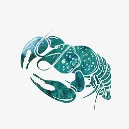 创意小龙虾背景设计素材