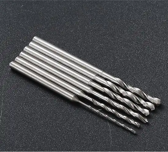 金刚砂麻花钻微型直柄琉璃玉石翡翠打孔针电钻3mm小电磨钻头套装定制