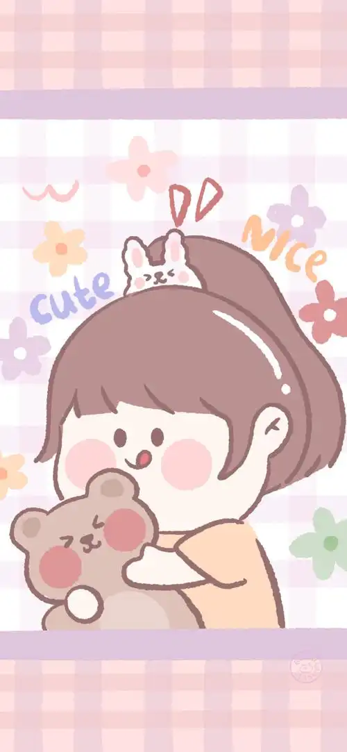 全面屏可爱壁纸