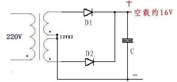 双12v输出变压器改单12v输出电路,具体元件使用请教