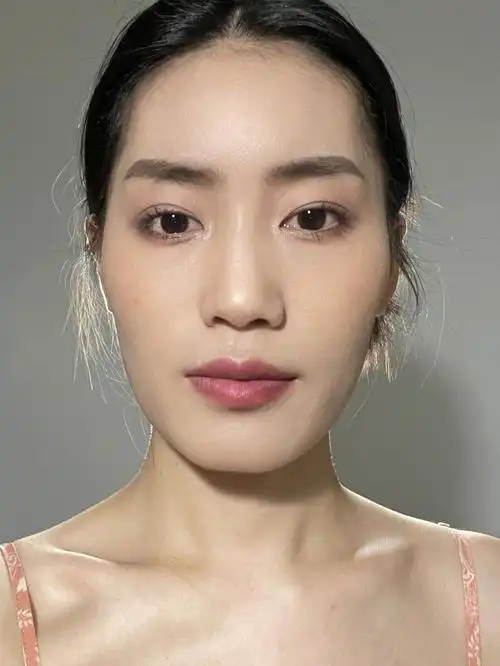 菱形脸初学化妆day19