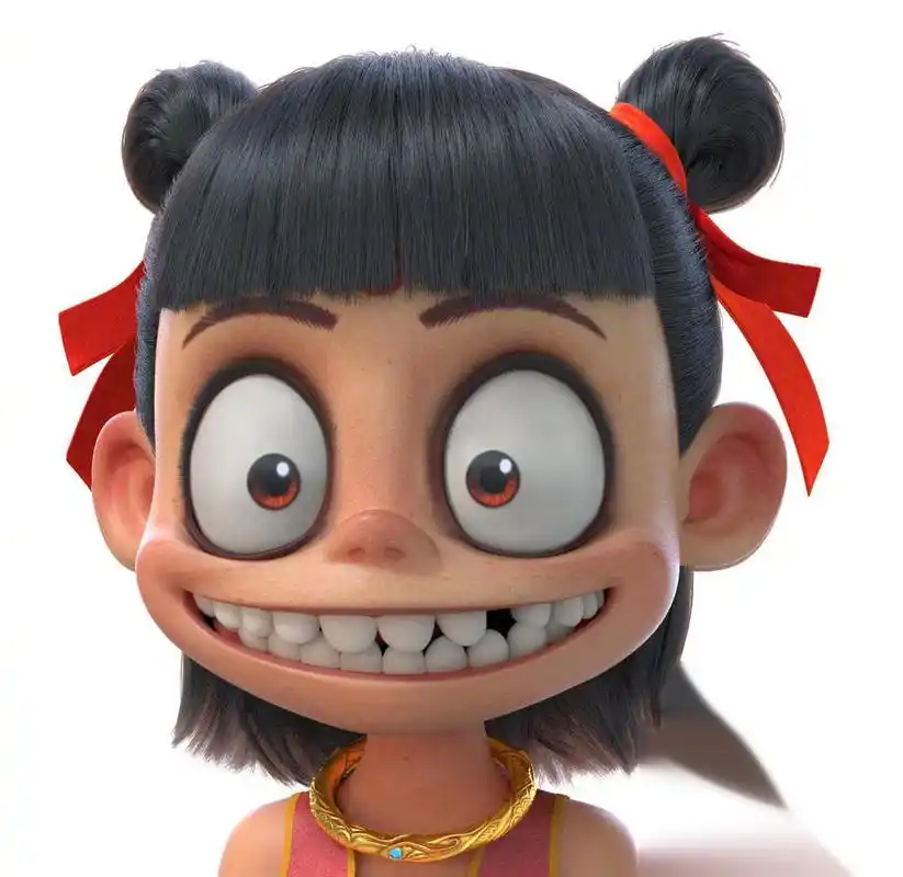 电影《哪吒之魔童降世》正在热映,哪吒可爱的造型,引起了一波"哪吒头"