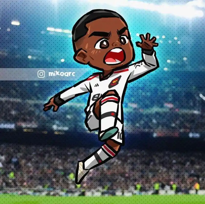 曼联头像|动漫风   非原创,原作者是国外的mikoarc