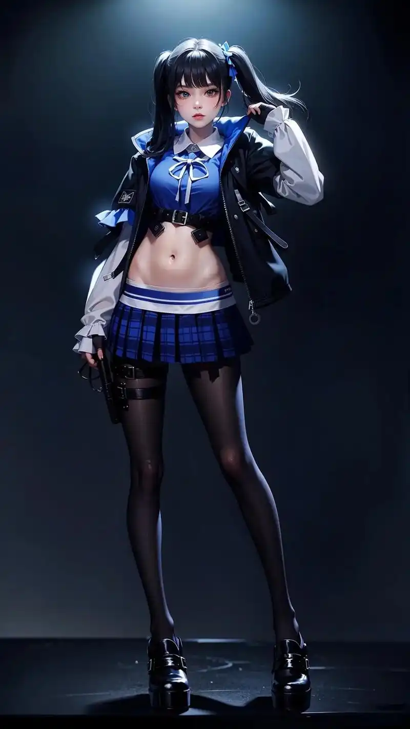 cf关小雨.前面手游立绘ai,后面端游立绘ai #游戏中的美 - 抖音