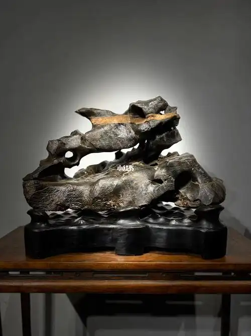 旧藏老太湖石厅堂玄关文房摆件