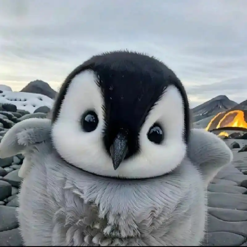 无法让人拒绝的可爱小企鹅头像 你很可爱 不要总灰蒙蒙啦