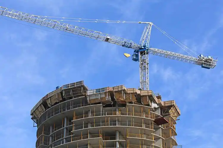 工地,起重机,天空,背景_高清图片_全景视觉