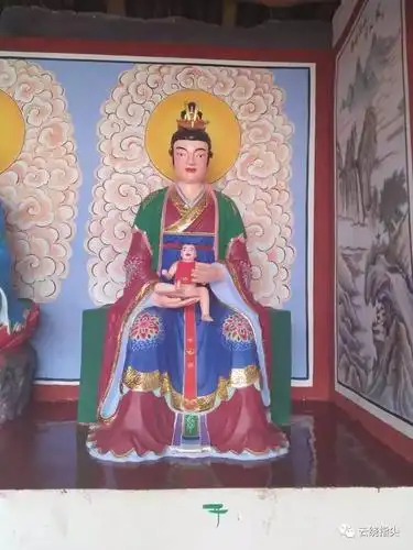 大善事瓦庙安岭上回龙观三月初三举行开光仪式