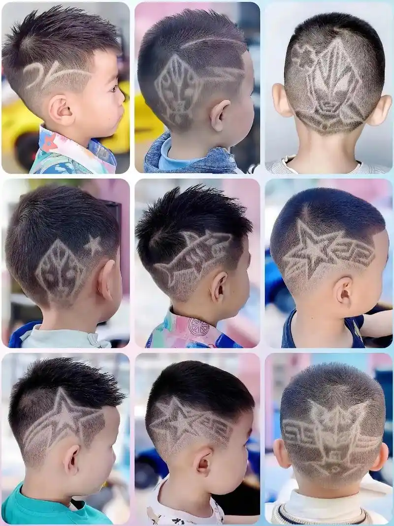 夏天男童潮帅发型合集来啦!