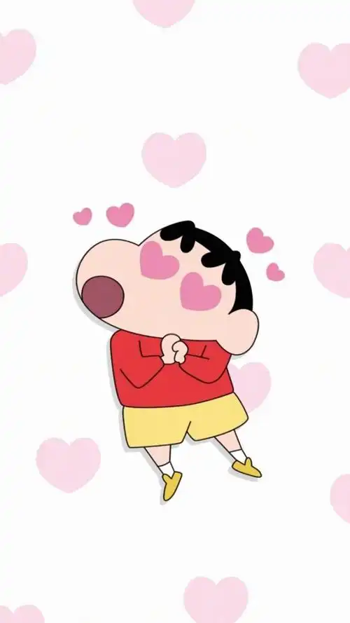 可爱萌萌的蜡笔小新,锁屏图片,高清手机壁纸-回车桌面