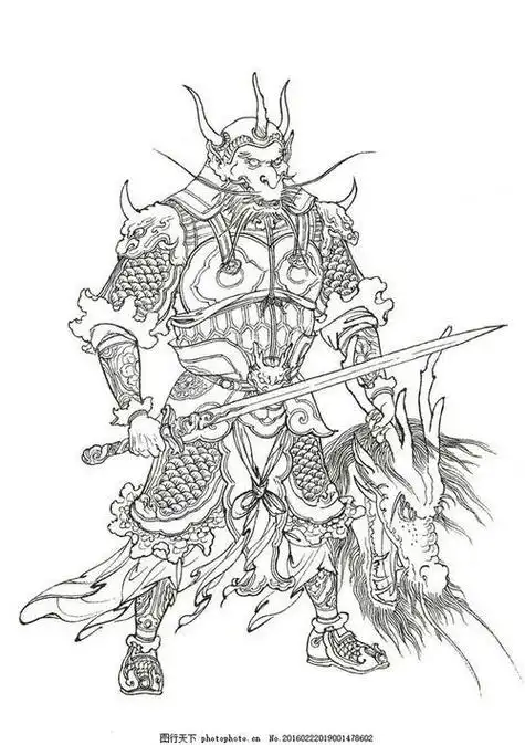 简单魔王简笔画