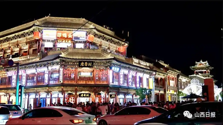 图话丨太原柳巷:打卡"老地标",感受新"夜态"_商业街_寇轶敏_晋味道