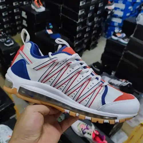 nike耐克x clot air max97陈冠希联名气垫跑鞋白老爹鞋ao2134-101