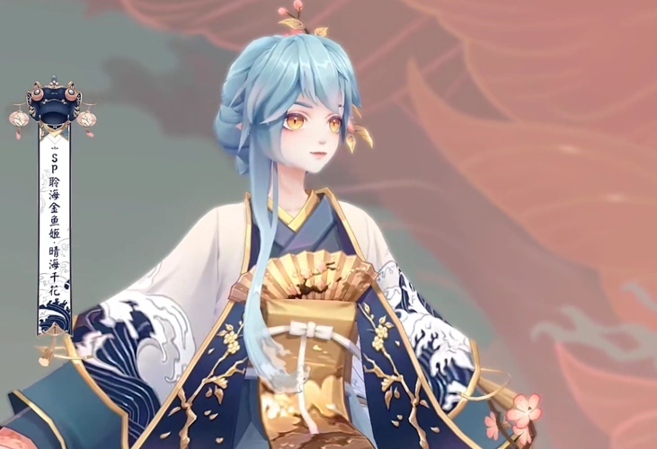 阴阳师sp金鱼姬典藏皮肤建模特效详解成功征服世界的金鱼姬女神