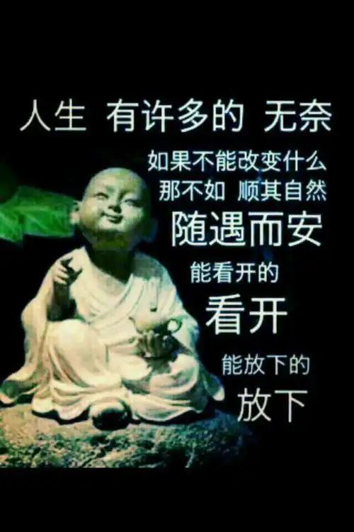 往后余生,心放宽,事看淡,心态平和,一切随缘