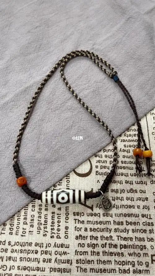 新中式丨藏风三眼天珠项链