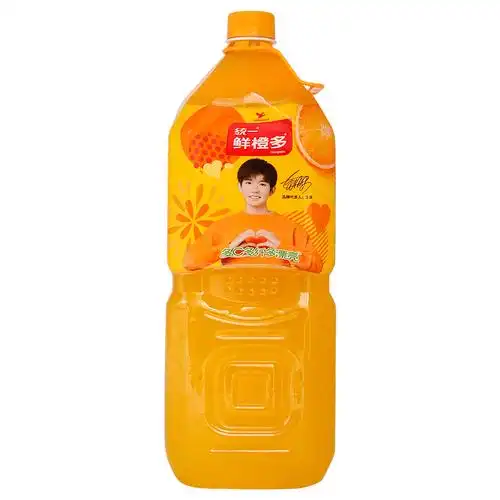 统一鲜橙多2l6瓶果汁整箱橙汁饮料大瓶橙汁饮料果汁统一饮料