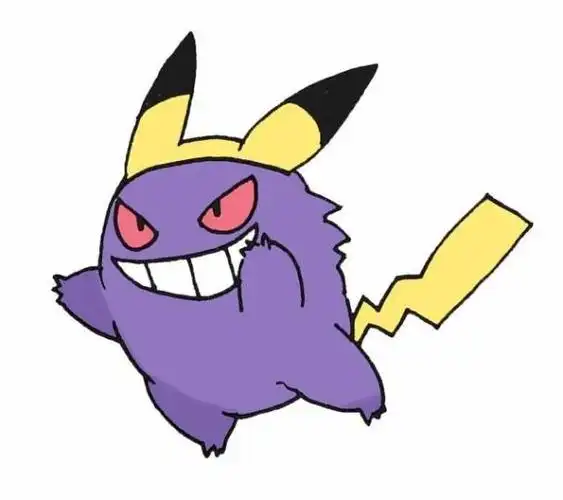 皮神黑化了!一只耿鬼就能cos所有小精灵