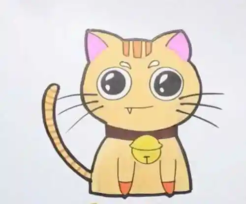 小猫简笔画图片大全 小猫简笔怎么画可爱彩色