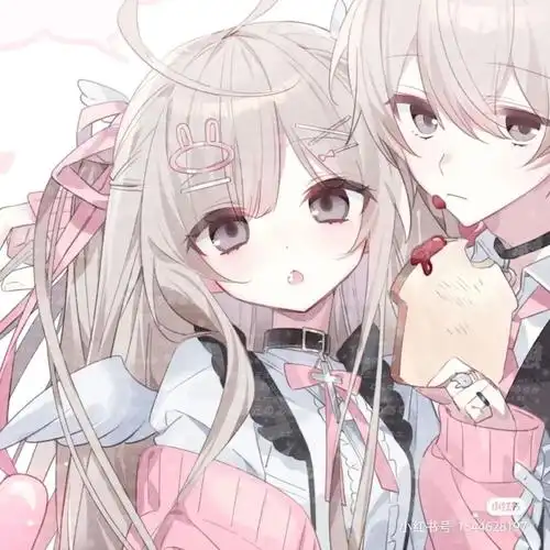 敲可的情侣头像2