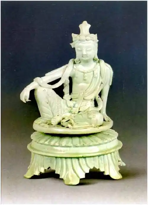 从宋元青白瓷佛造像,看瓷雕塑艺术的最高成就,造型竟如此精美!