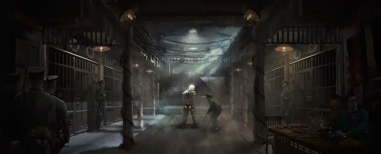 民国电影影视美术概念图气氛图