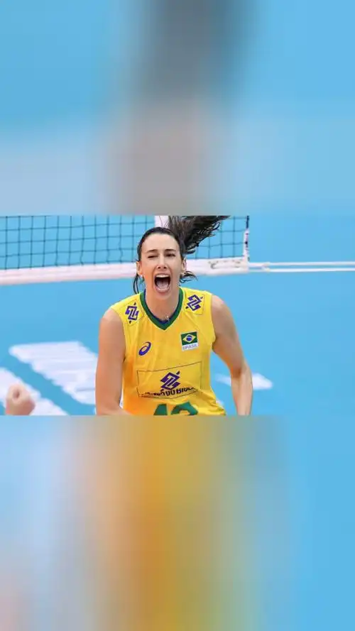 巴西女排一代名将谢拉排球生涯精彩集锦