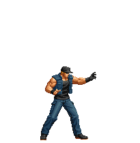 拳皇2002克拉克出招gif动态图片全集(7)_拳皇出招图片_拳皇中文网