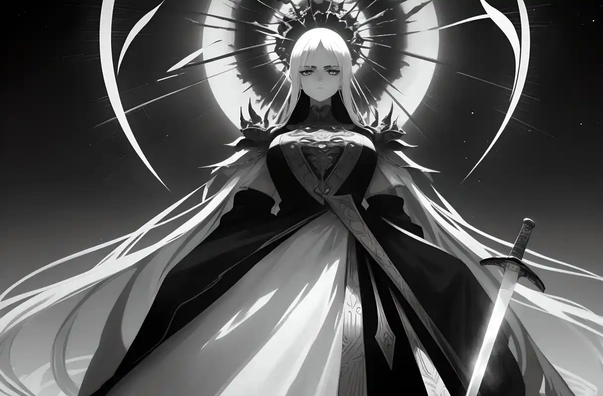 二次元美图##动漫美图##动漫头像和壁纸##气场##纯黑系