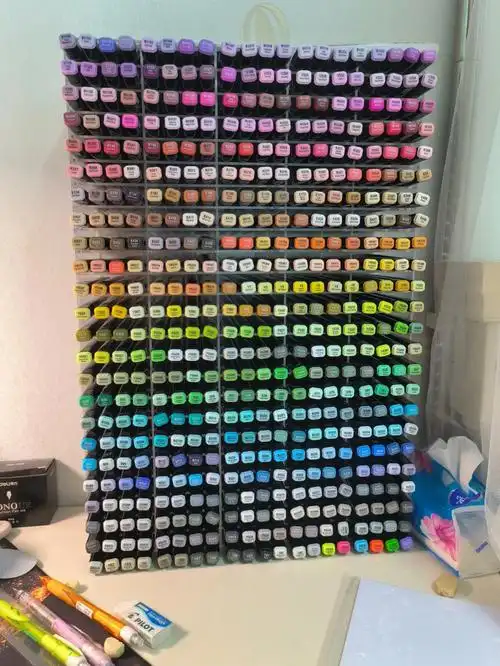 买了法卡勒三代马克笔480色