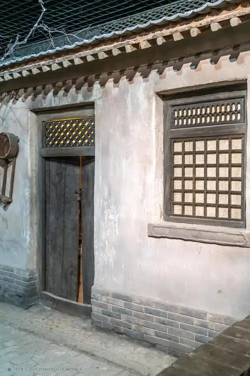 复古 温馨 小窗 农村 房 保护 屋顶 古代 门 民房 过去 民居 破旧
