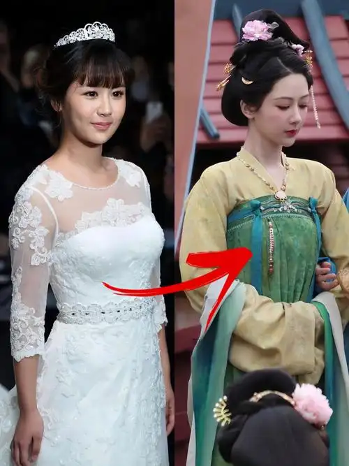 对比杨紫以前的照片,才发现杨紫身形变薄了,瘦了很多后真的漂亮了