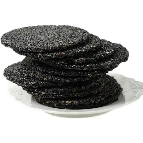 昔日印象黑芝麻香酥饼孕妇解馋零食小吃高钙营养手工蜂蜜酥片脆薄